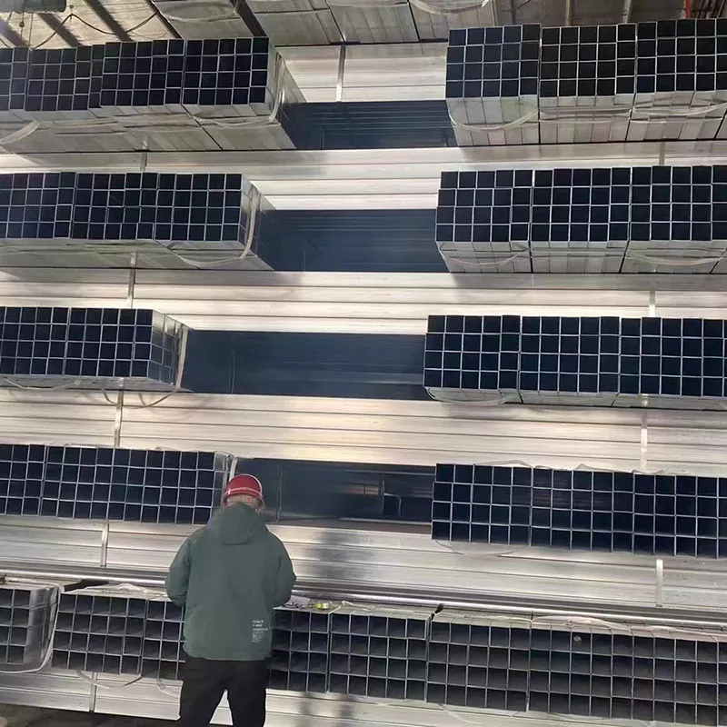 लहान व्यासाची गॅल्वनाइज्ड स्क्वेअर ट्यूब